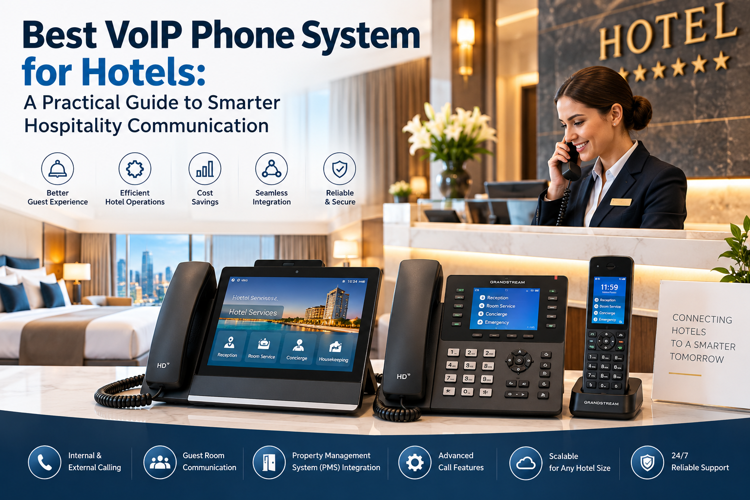 Best VoIP Phone System for Hotels: A Practical Guide to Smarter Hospitality Communication